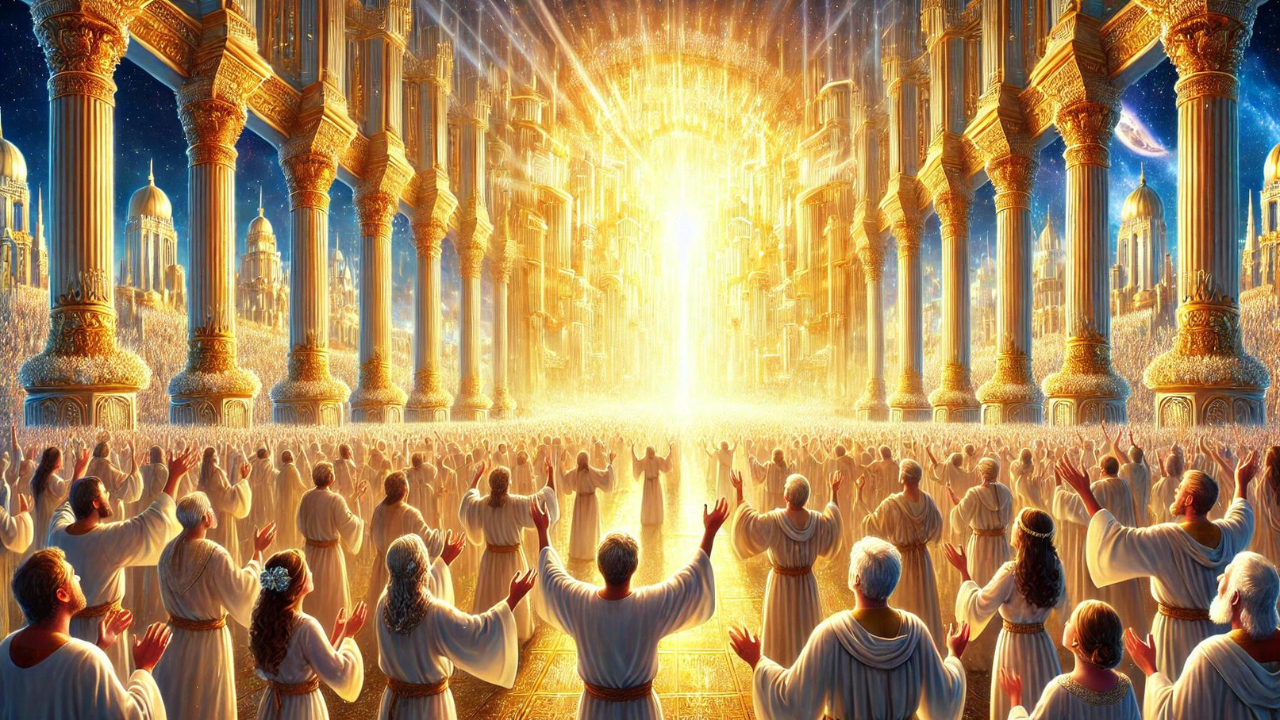 Ilustración: la ciudad donde todos viven para siempre.